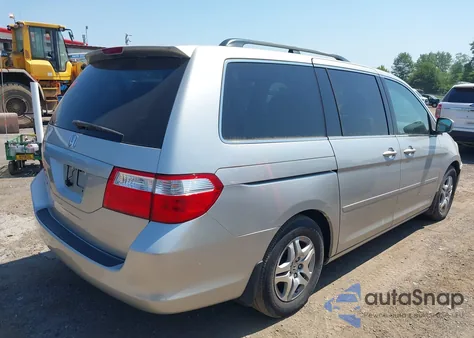 2007 Honda Odyssey Ex from USA, damaged, VIN 5FNRL38437B405546